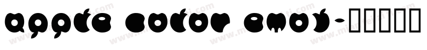 apple color emoj字体转换